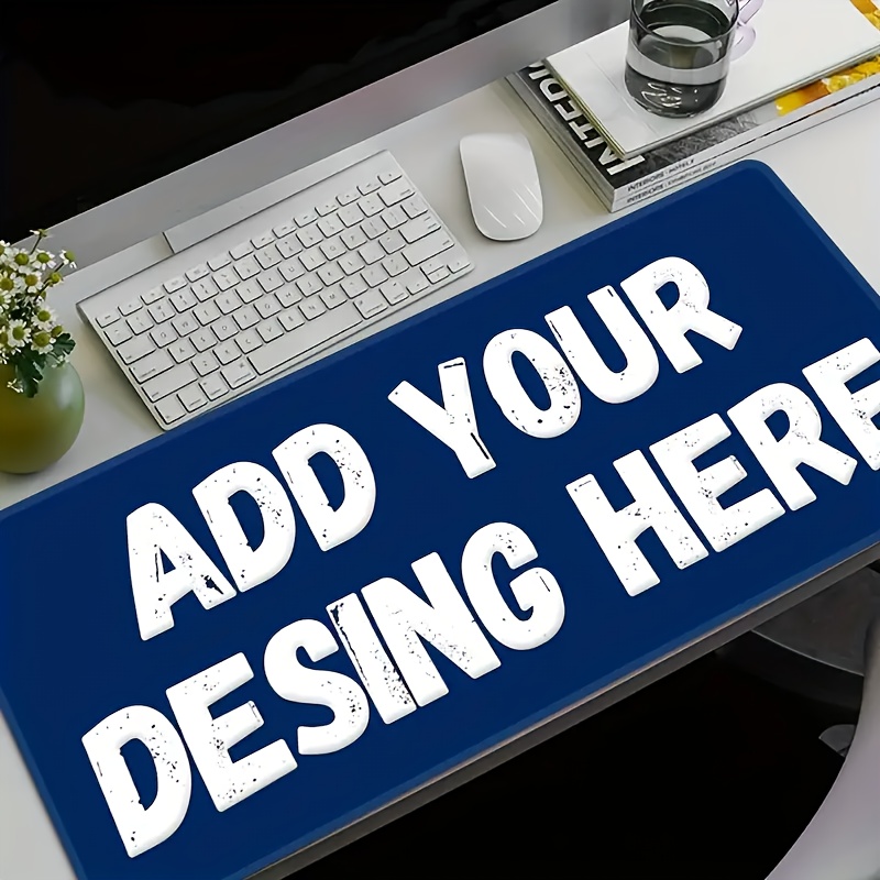 Desk Setup Carpet - Custom Art Design Desk Mat Personalised