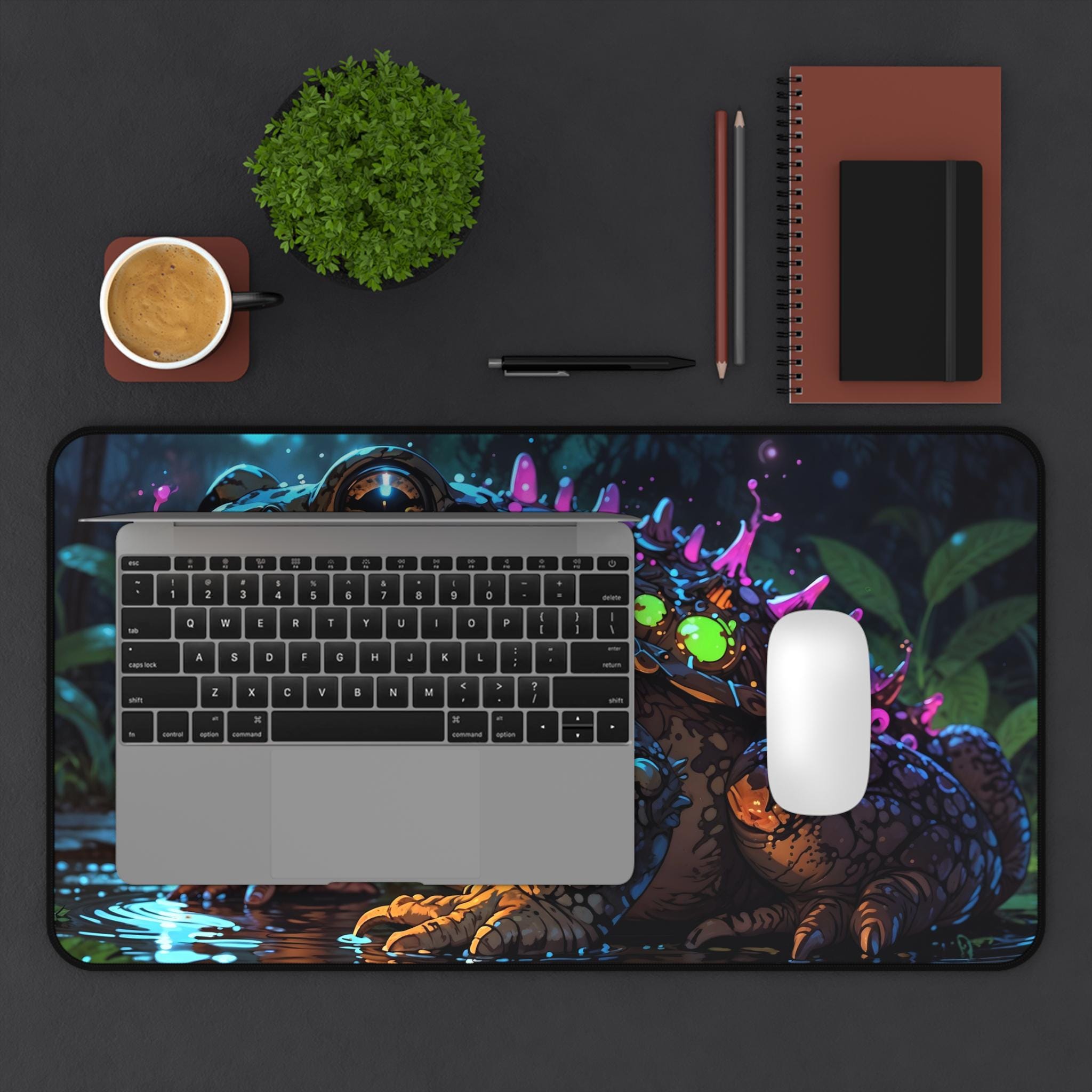 Cute Celestial Frog Desk Mat - - Desk Setup Workspace review and price