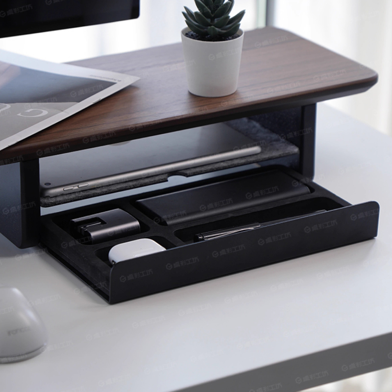 Monitor Stand Riser Storage Dr - Desk Setup Organizer review and price