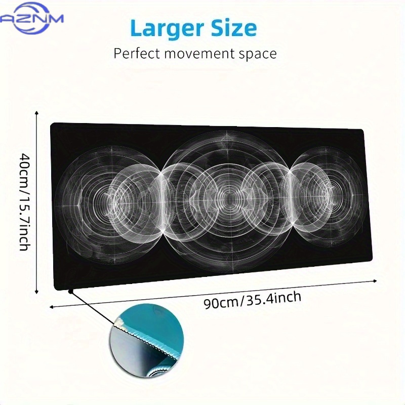 Large Black and White Spiral P - Desk Setup Workspace review and price
