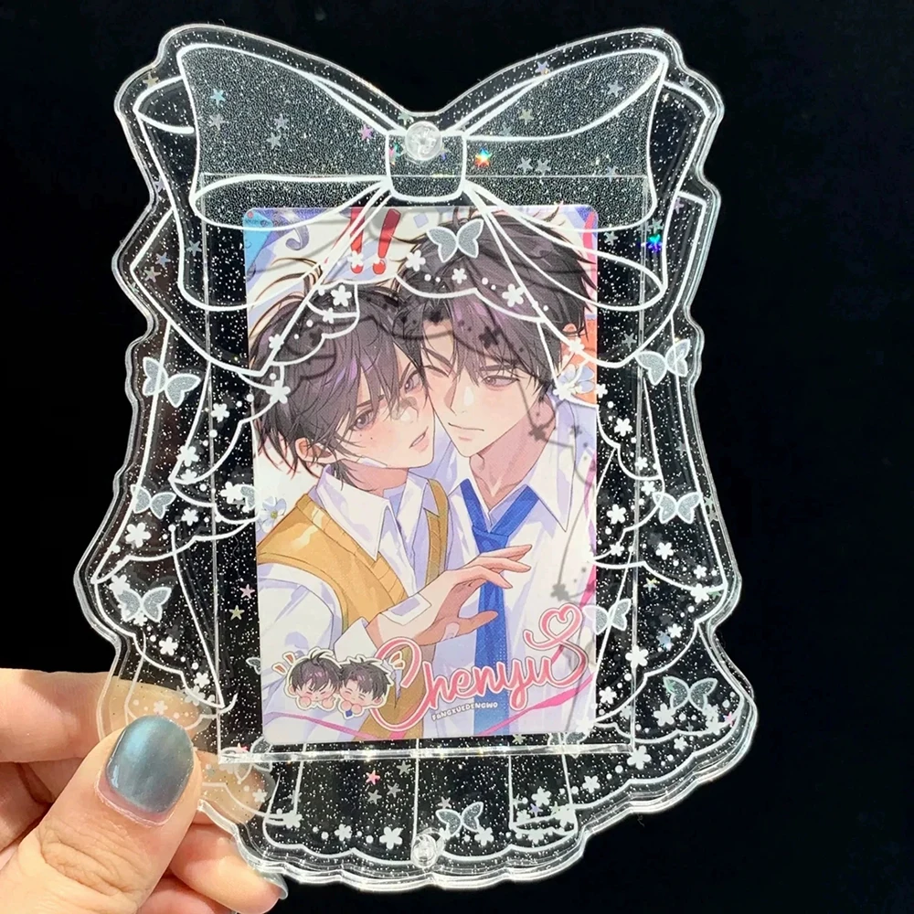 Bow Veil 3 Inch Acrylic Photo  - Korean Desk Setup review and price