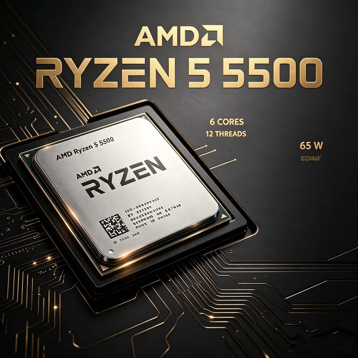 AMD Ryzen 5 5500 CPU R5 5500 P - Amd Cpu Ryzen 5 review and price