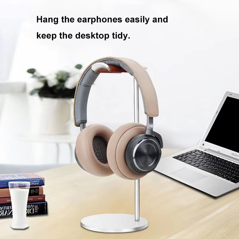 Curved Aluminum Headphone Stan - Gaming Setup Desk review and price