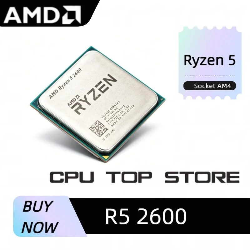 AMD Ryzen 5 R5 2600 3.4GHz 6-C - Amd Cpu Ryzen 5 review and price