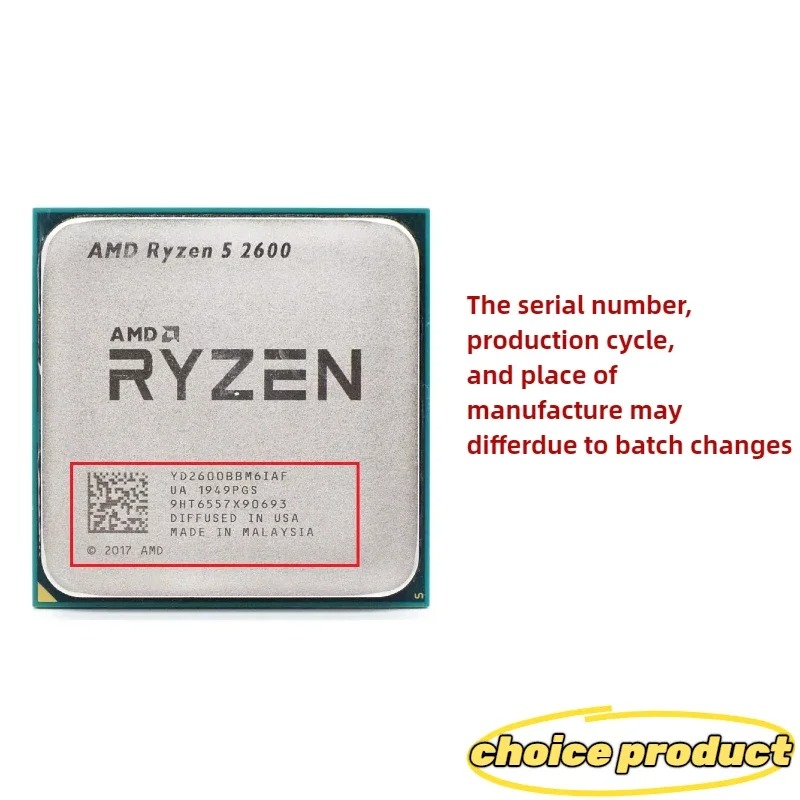 AMD Ryzen 5 R5 2600 3.4GHz 6-C - Amd Cpu Ryzen 5 review and price