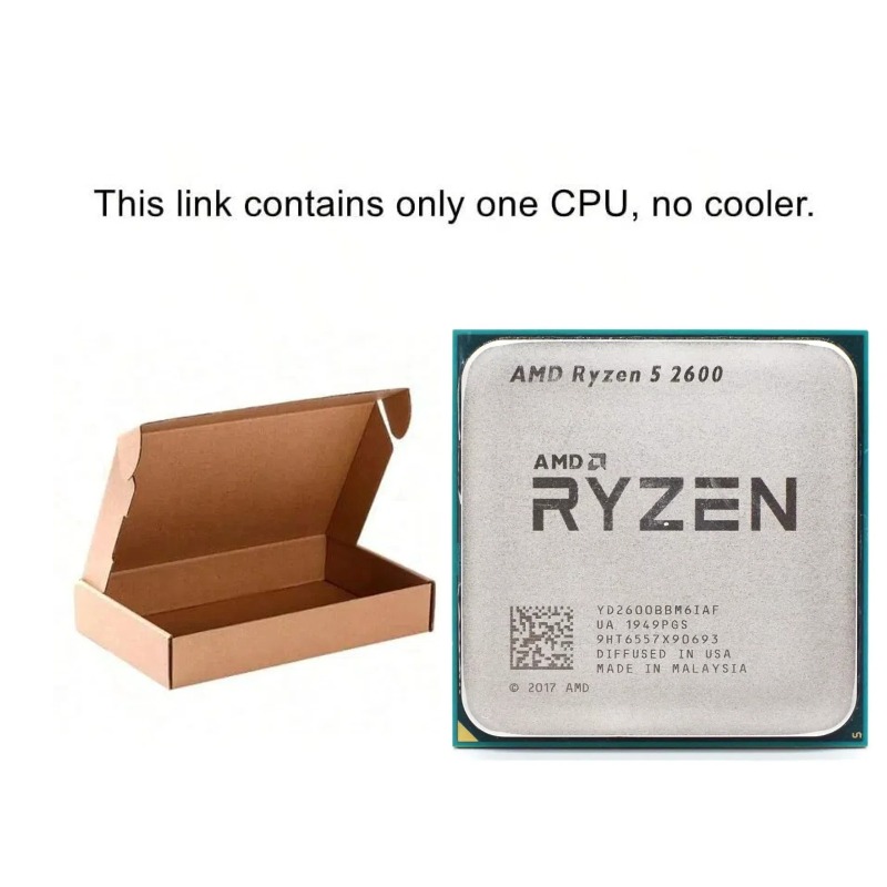 AMD Ryzen 5 R5 2600 3.4GHz 6-C - Amd Cpu Ryzen 5 review and price