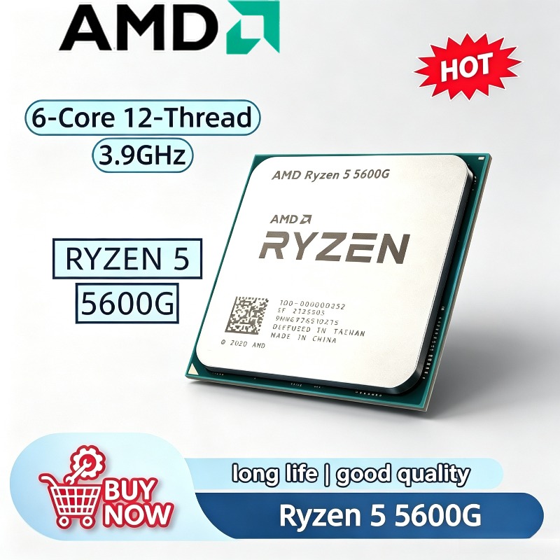 AMD Ryzen 5 R5 5600G CPU Deskt - Amd Cpu Ryzen 5 review and price
