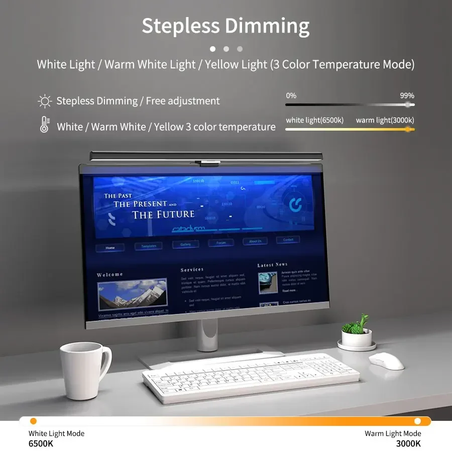 50cm LED Computer Monitor Ligh - Gaming Setup Desk review and price