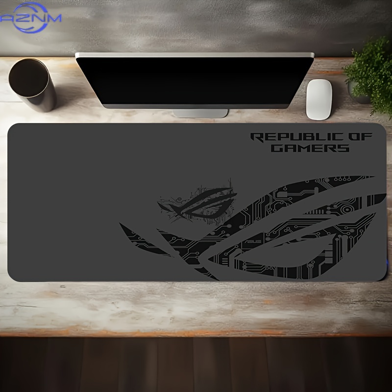 1pc Large Gaming Mouse Pad ROG - Desk Setup Tech review and price
