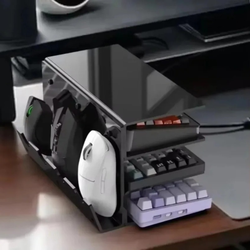 Keyboard Stand 3 Tier Acrylic  - Gaming Setup Desk review and price