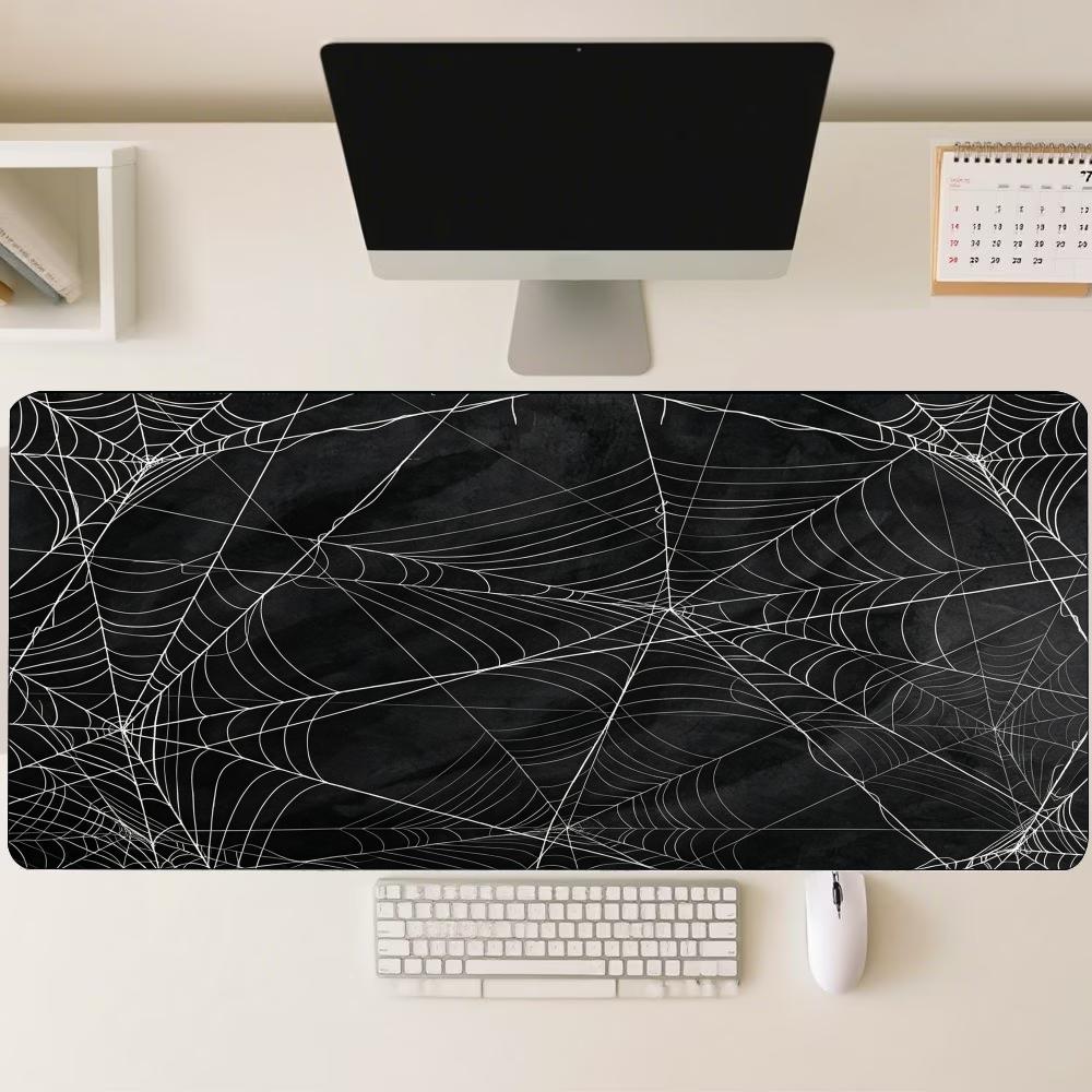 Spooky Dark Spider Web Gothic  - Desk Setup Gaming And Work review and price