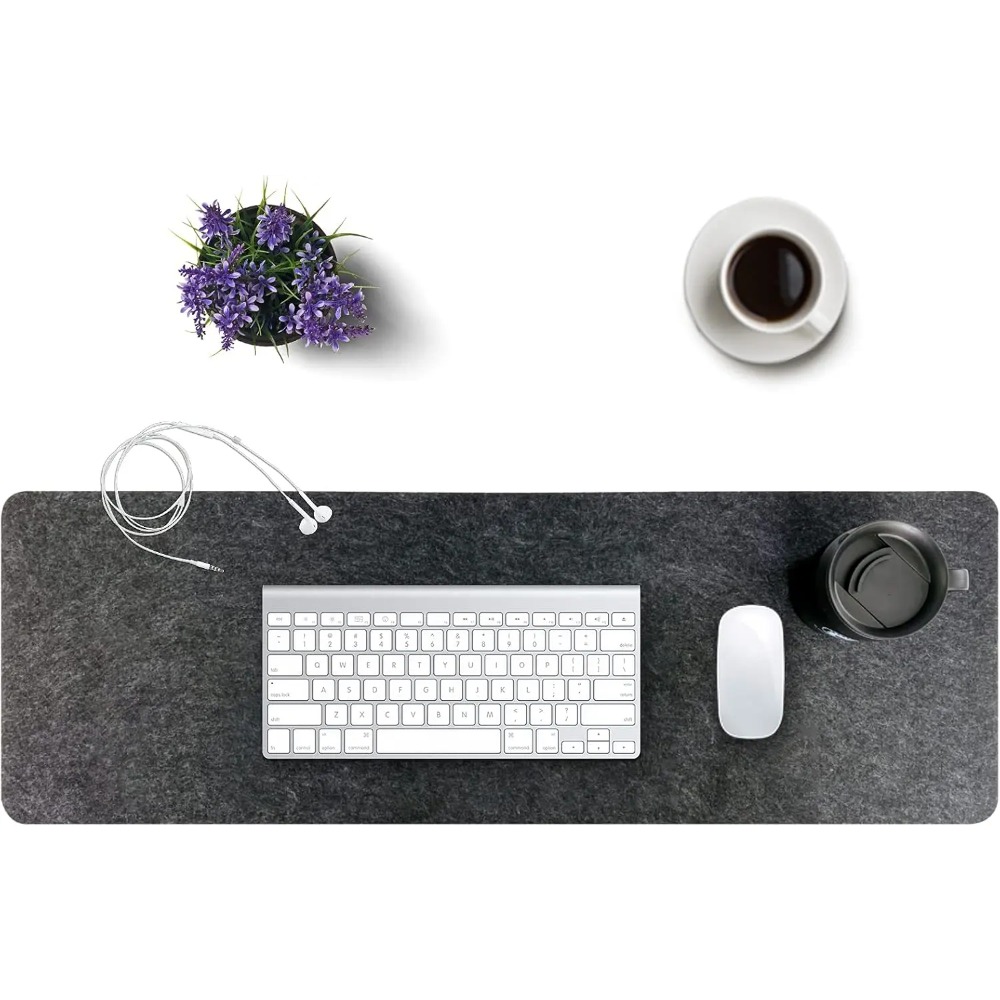 Felt Desk Mat Computer Mat for - Desk Setup Carpet review and price