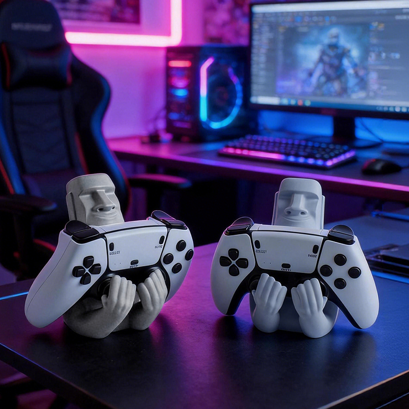 Moai Easter Island Resin Sculp - Desk Setup Xbox review and price