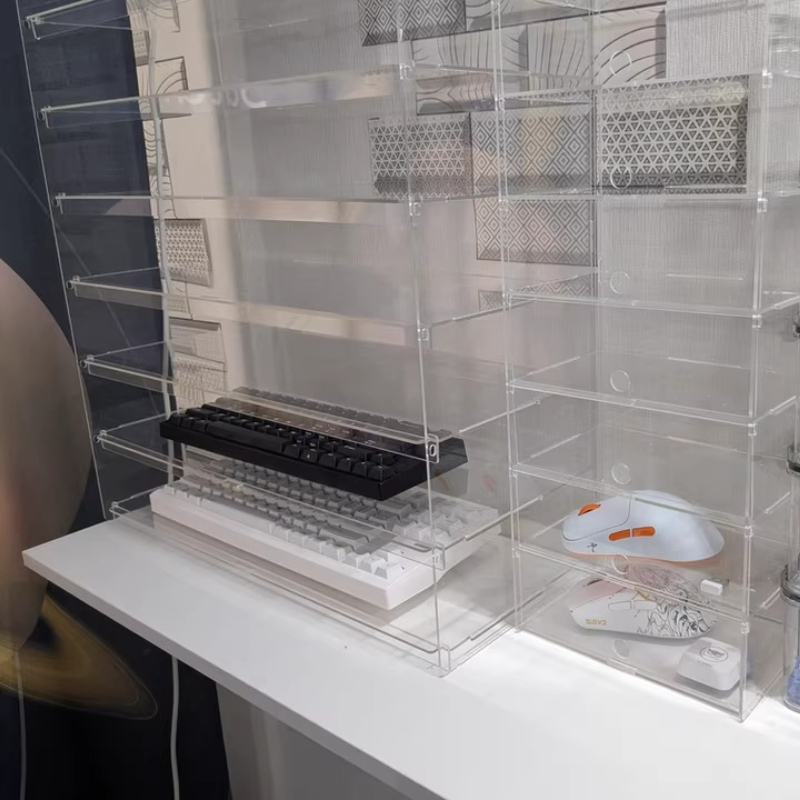 Premium Clear Acrylic Dustproo - Gaming Setup Desk review and price