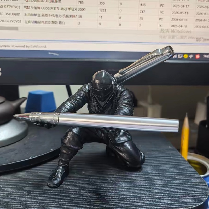 Ninja Pen Holder 3D Printed Sa - Desk Setup Tech review and price