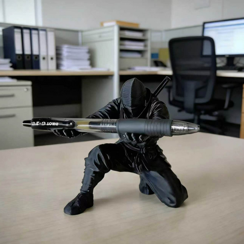 Ninja Pen Holder 3D Printed Sa - Desk Setup Tech review and price