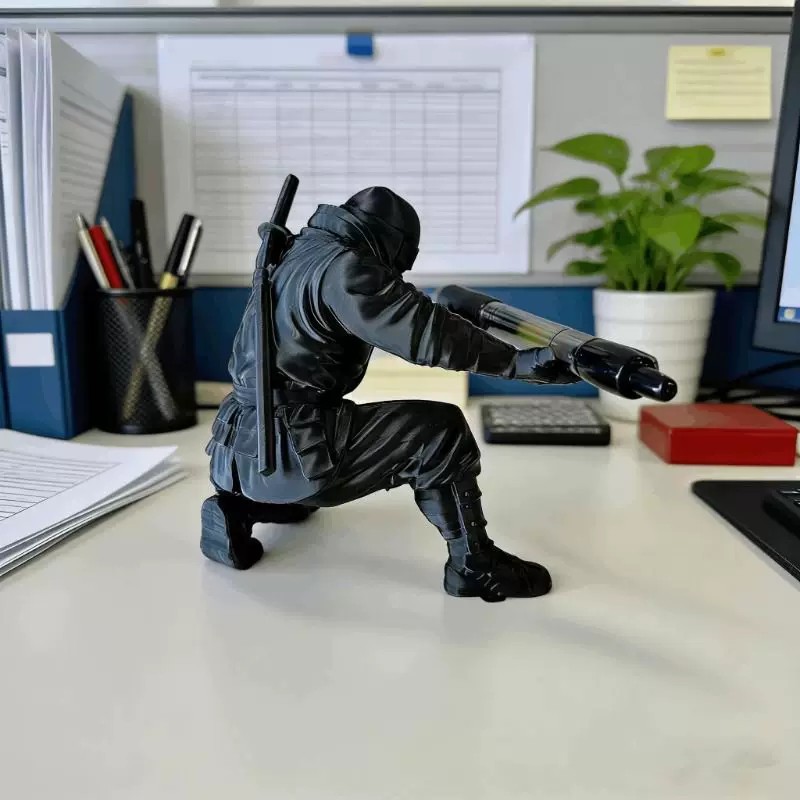 Ninja Pen Holder 3D Printed Sa - Desk Setup Tech review and price