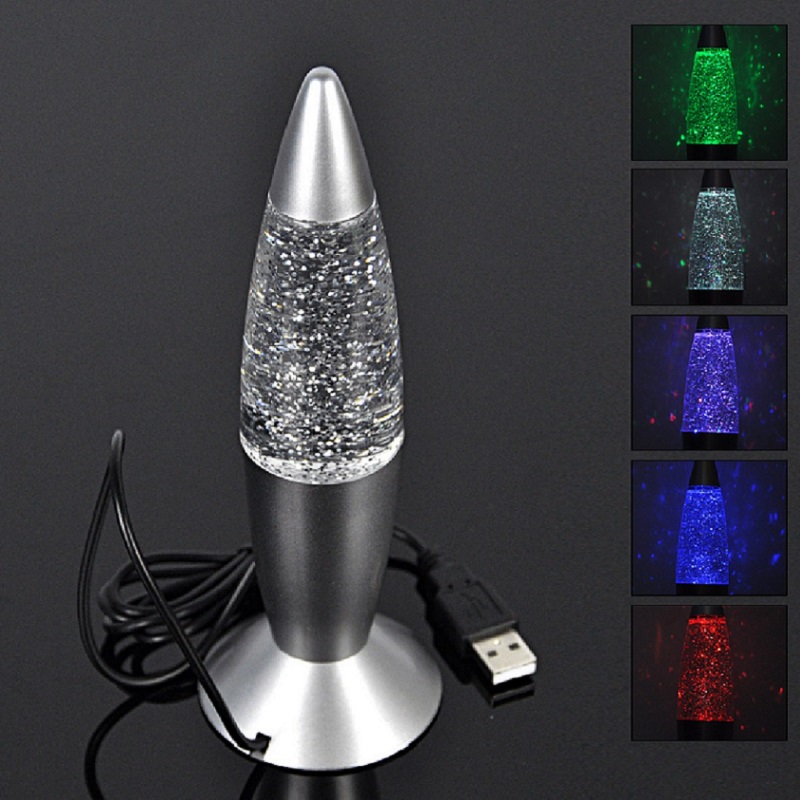 LED Rocket Lamp USB Color Chan - Gaming Setup Desk review and price