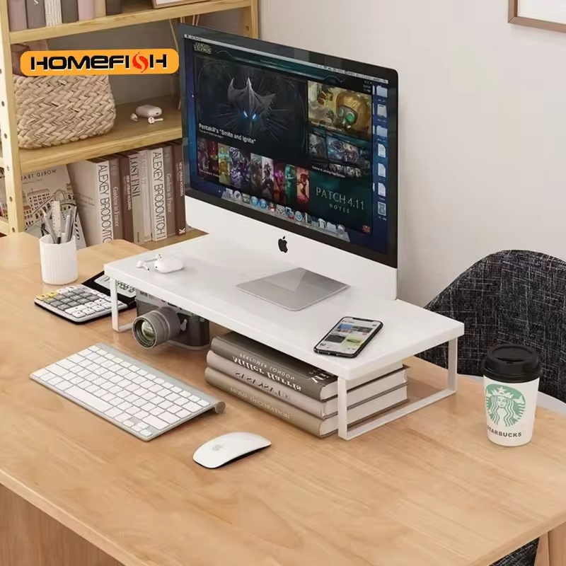 Adjustable Monitor Riser with  - Desk Setup Tech review and price