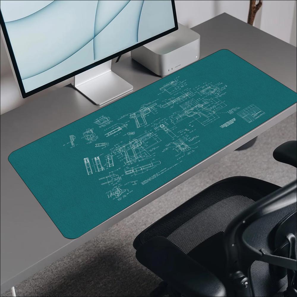 Blueprint Mechanical Sketch La - Desk Setup Workspace review and price