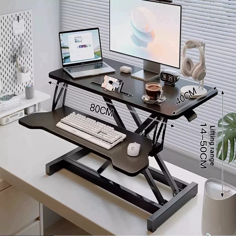 Standing Desk Riser Height Adj - Desk Setup Organizer review and price