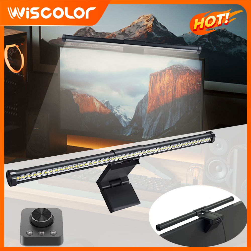 Setup Dimmable Light Bar Monit - Desk Setup Tech review and price