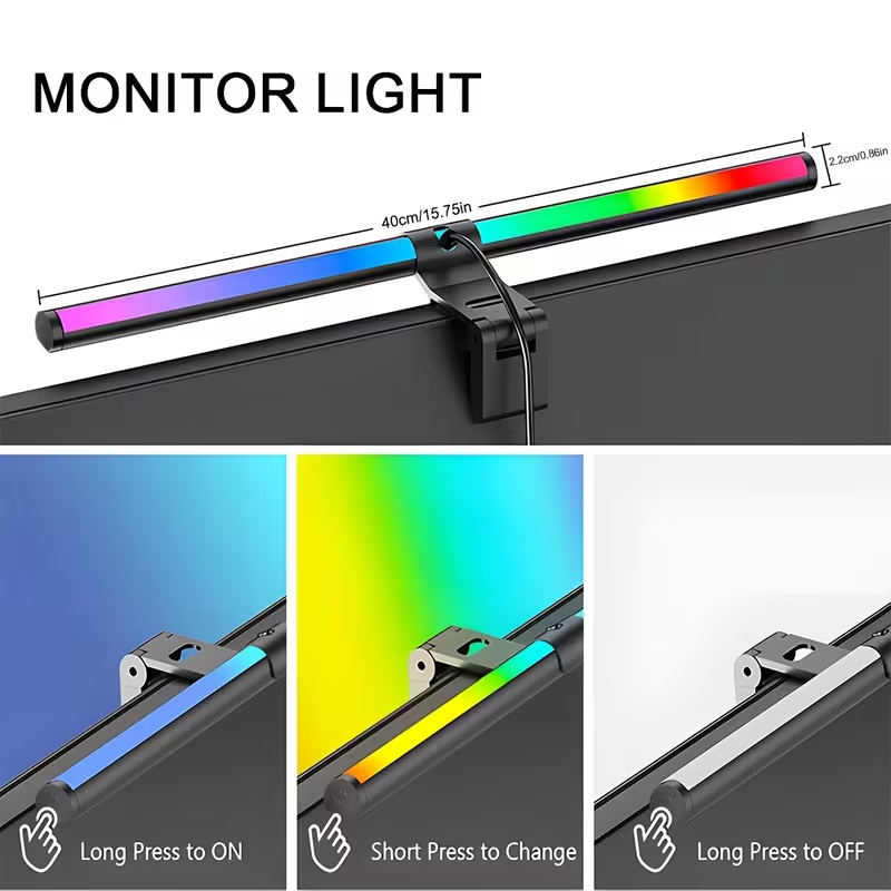Computer Monitor Screen Light  - Gaming Setup Desk review and price