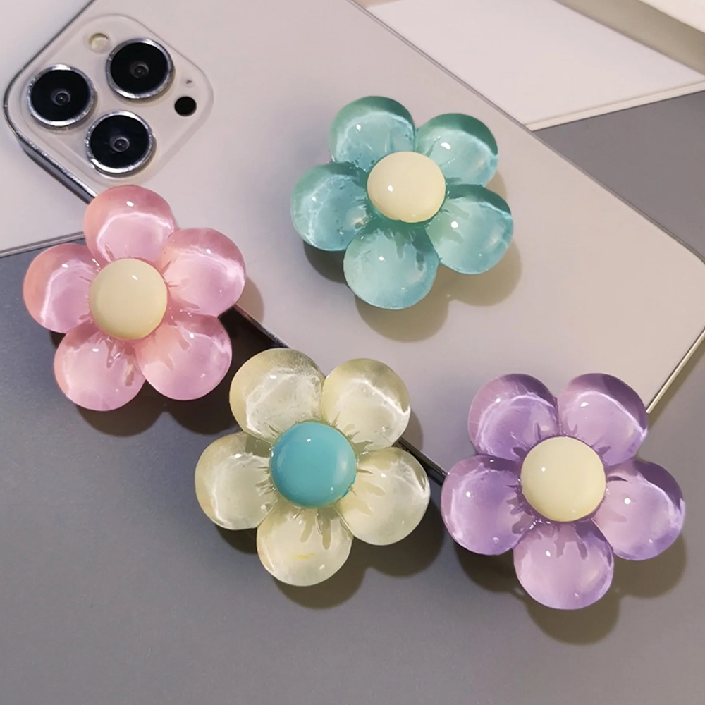 Korean Cute 3D Transparent Flo - Korean Desk Setup review and price