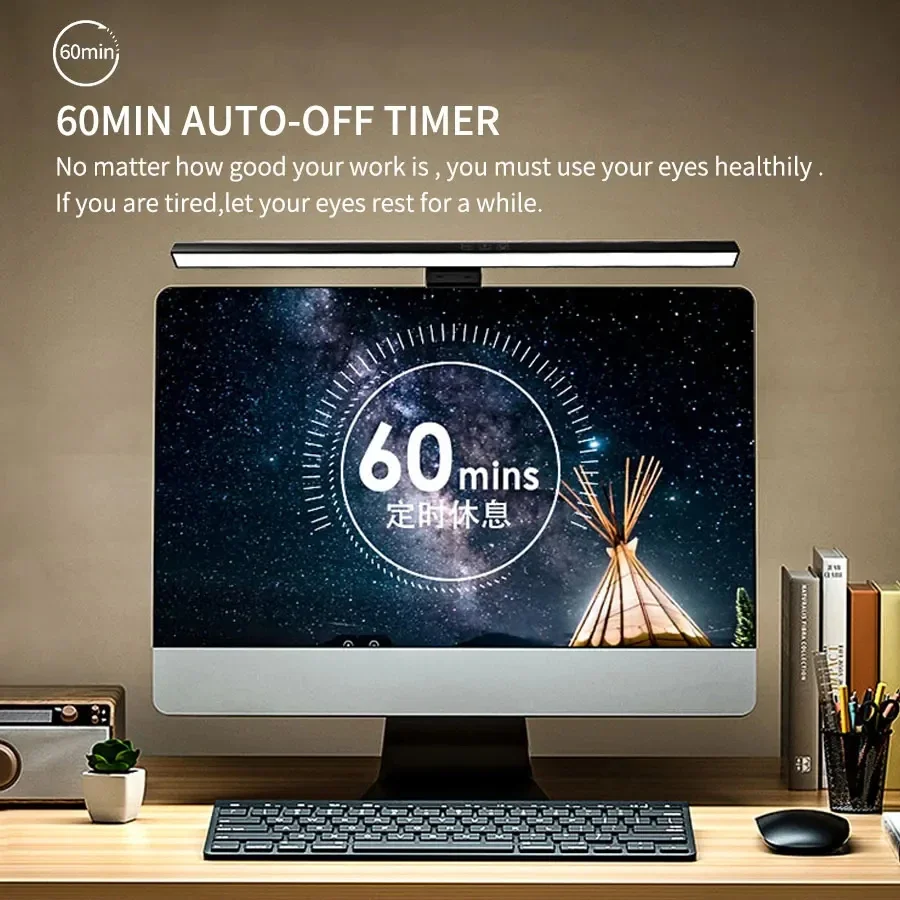 33cm 50cm LED Monitor Light Re - Desk Setup Tech review and price