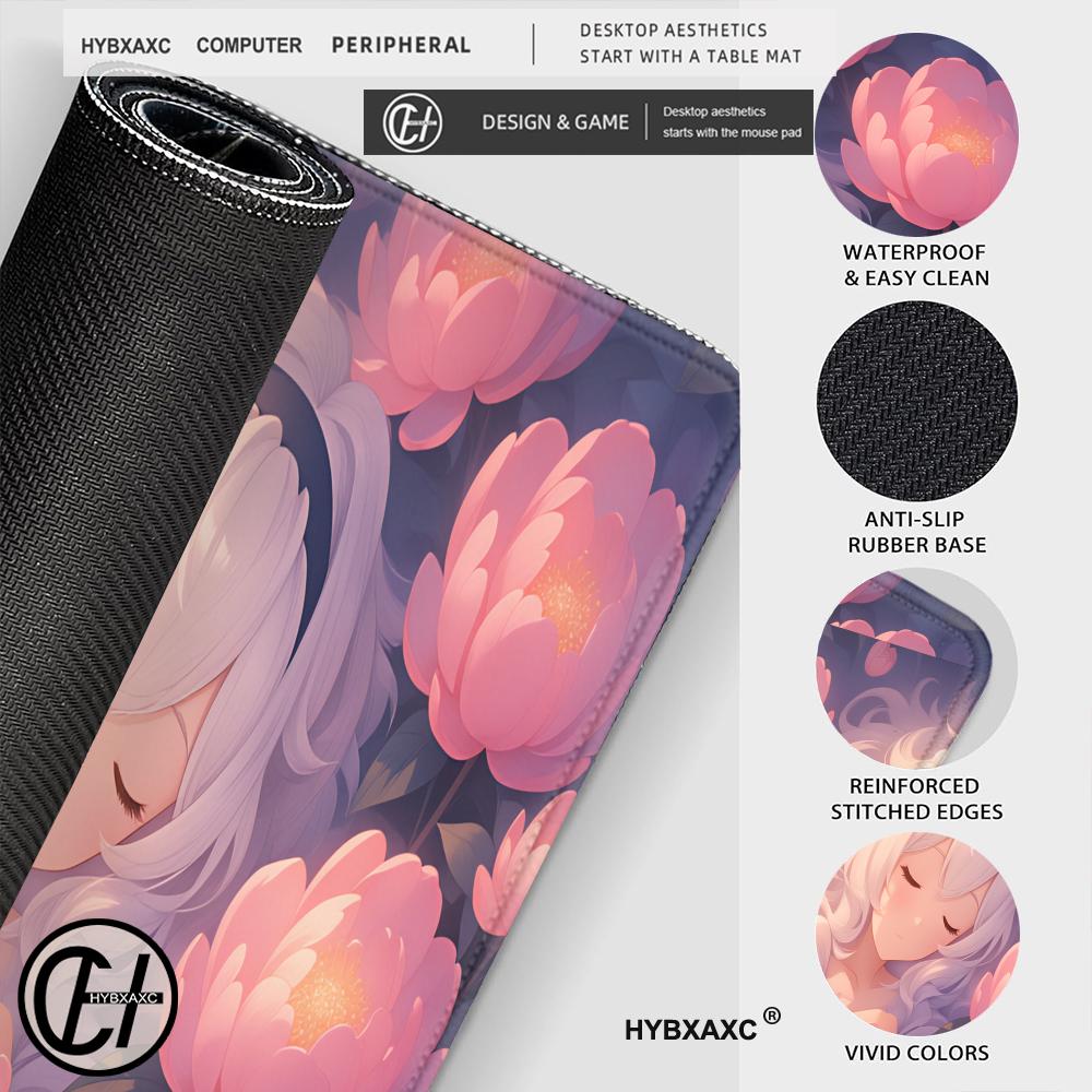 HYBXAXC Kawaii Pink Peony Drea - Desk Setup Dream review and price