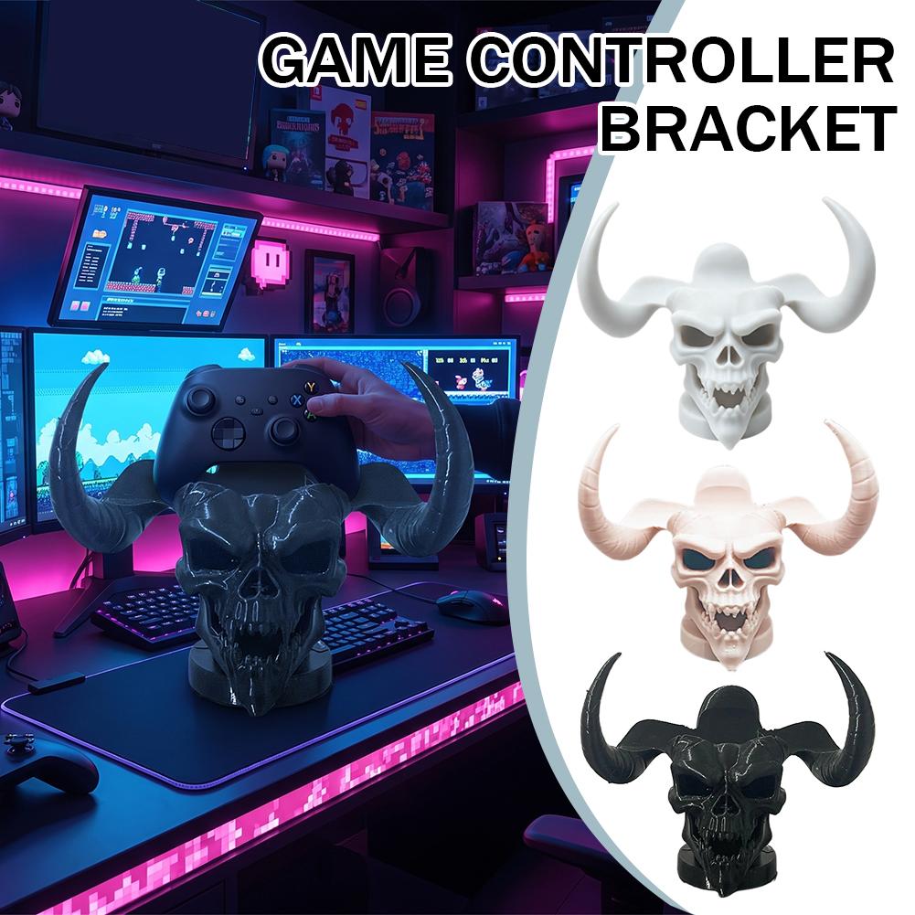 Unique Devil Skull Horn Contro - Gaming Setup Desk review and price