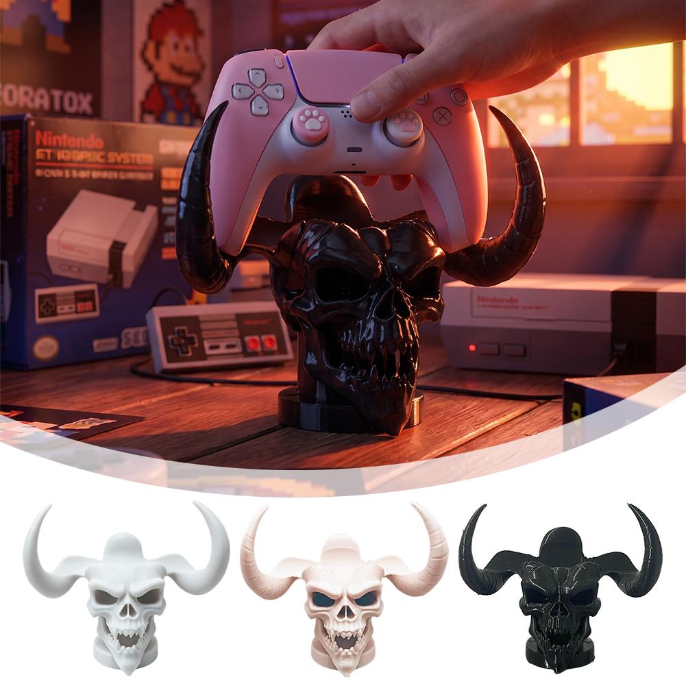 Unique Devil Skull Horn Contro - Gaming Setup Desk review and price