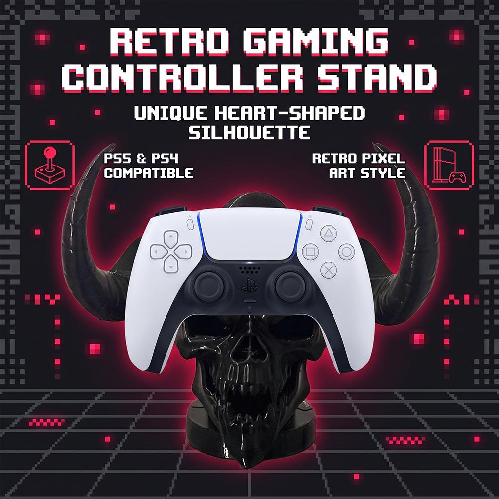 Unique Devil Skull Horn Contro - Gaming Setup Desk review and price