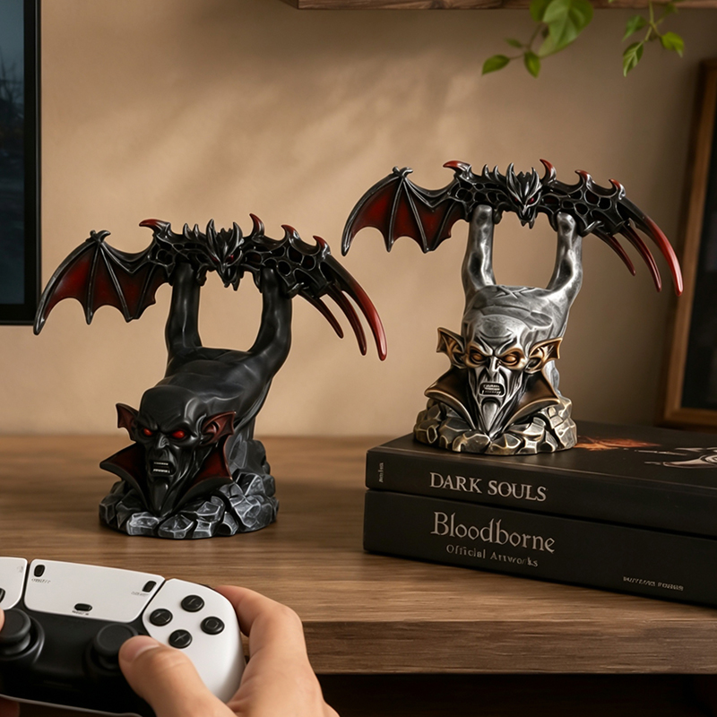 Spooky Vampire Bat Wing Resin  - Desk Setup Xbox review and price