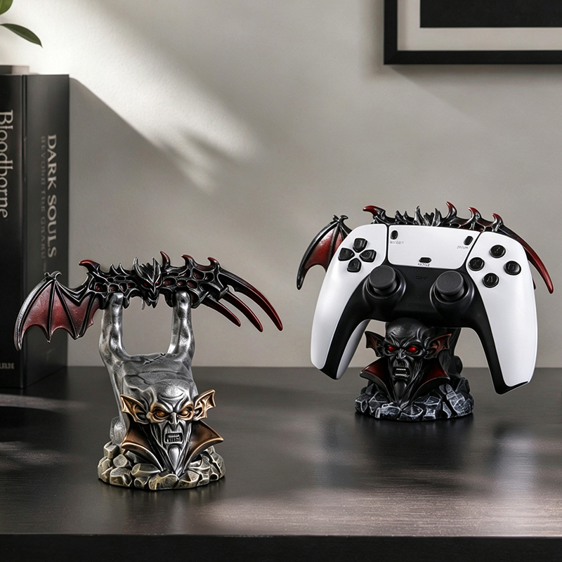 Spooky Vampire Bat Wing Resin  - Desk Setup Xbox review and price