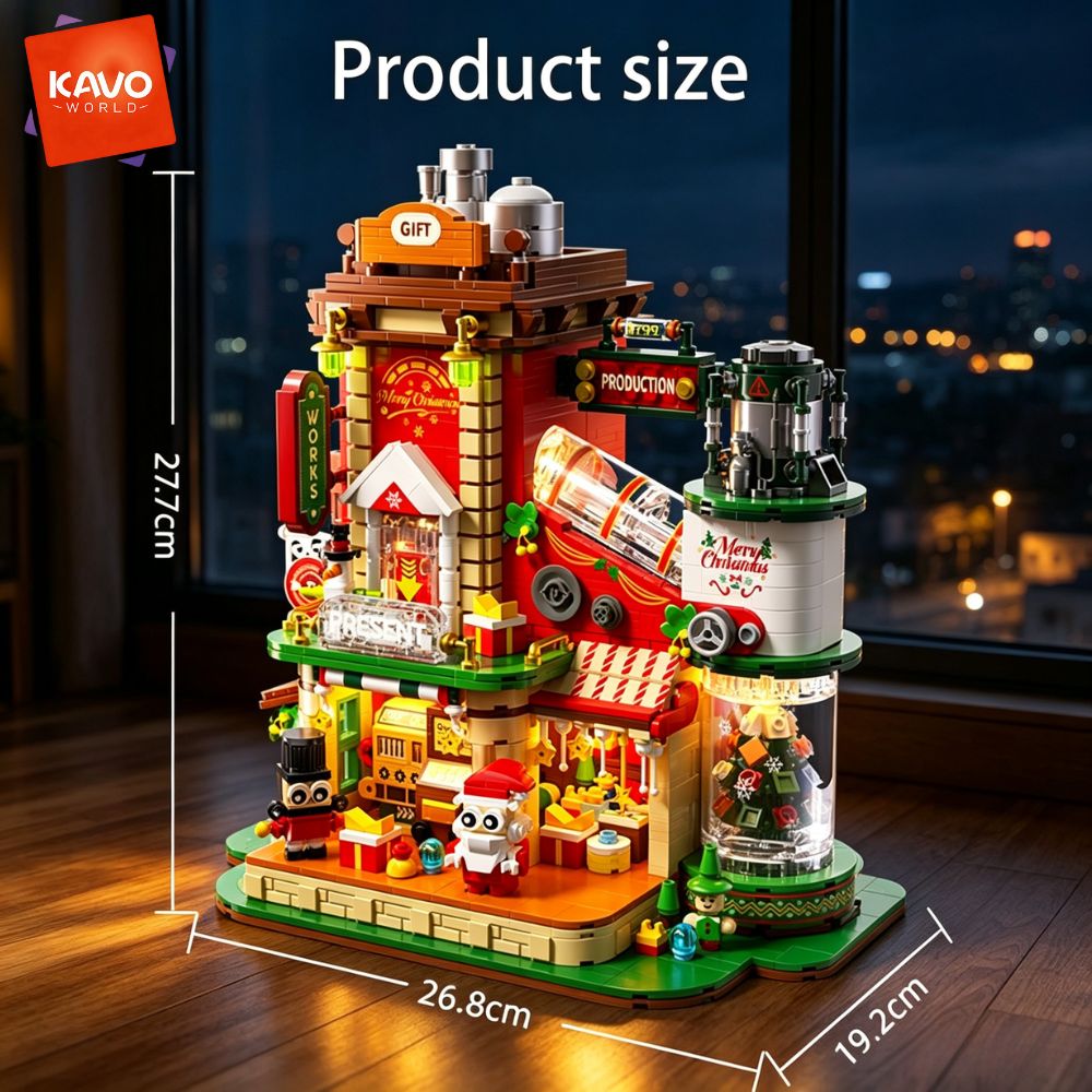 KAVOWORLD 2775PCS Christmas Gi - Desk Setup Builder review and price