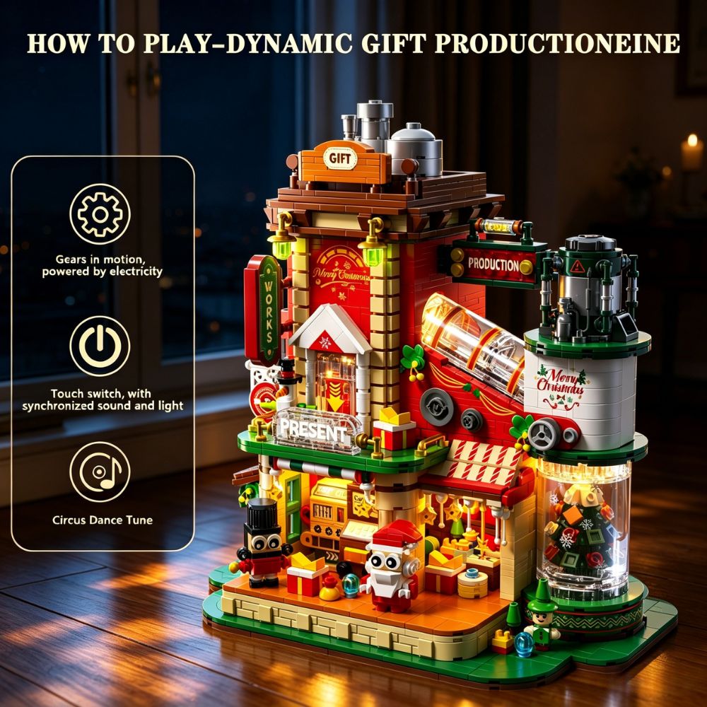 KAVOWORLD 2775PCS Christmas Gi - Desk Setup Builder review and price