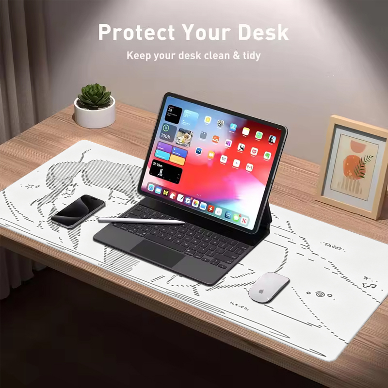 1Pcs Leather Mouse Pad Anime A - Desk Setup Carpet review and price