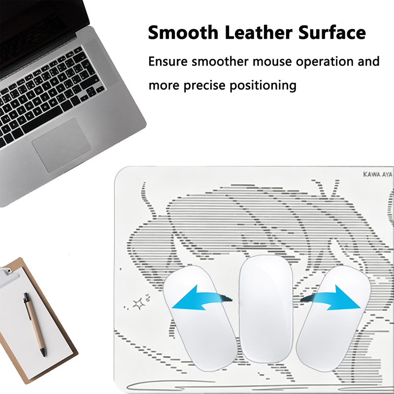 1Pcs Leather Mouse Pad Anime A - Desk Setup Carpet review and price